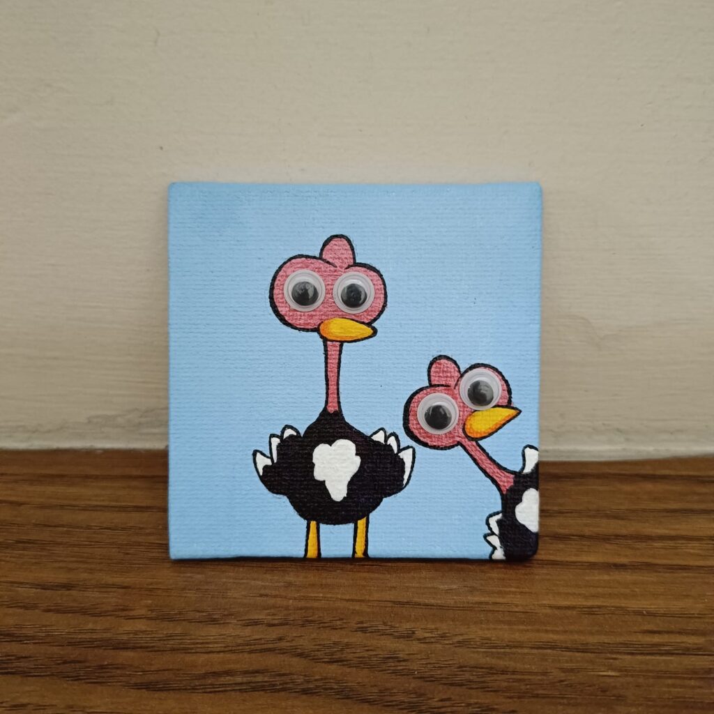 Gifting table decor painting-https://thecanvaswall.com/