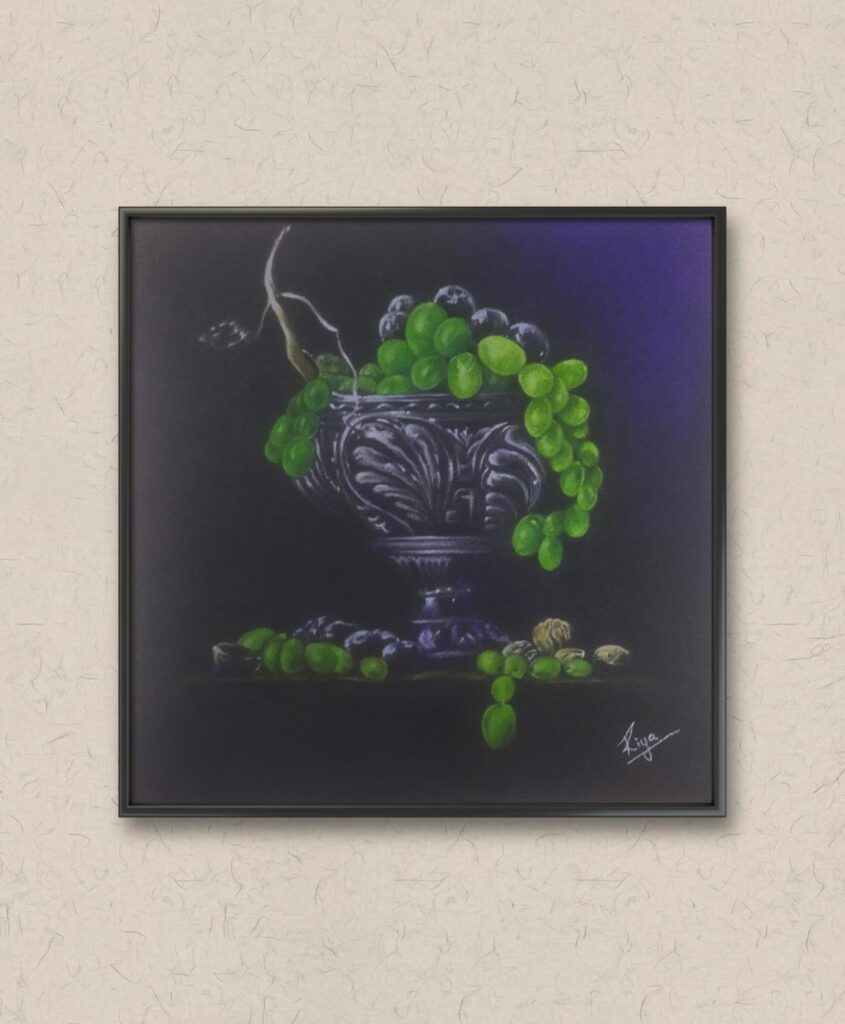 Hyper-realistic soft pastels wall decor painting-https://thecanvaswall.com/